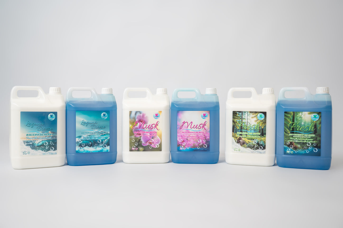 DETERGENT DE RUFE SHINY SOFT - MUSK 5L